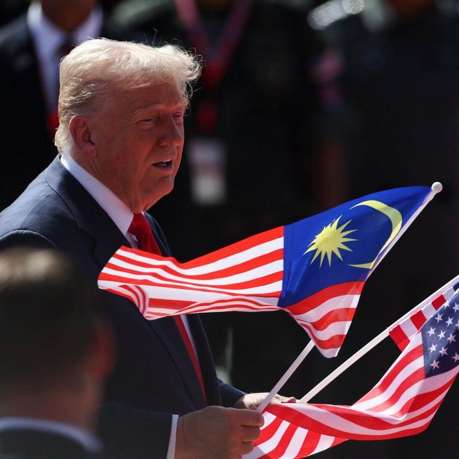 Trump's visit to Japan and Malaysia in photos